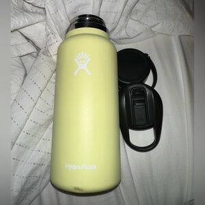 Hydro Flask Yellow Water Bottle